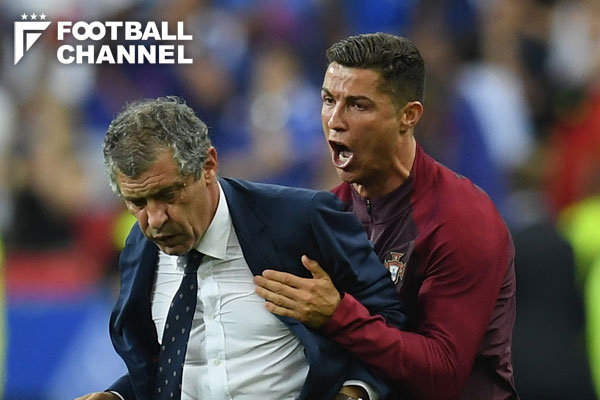 フェルナンド・サントス、クリスティアーノ・ロナウド