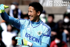 松本山雅FCのゴールキーパー、シュミット・ダニエル