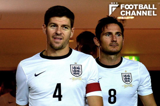 2014イングランド代表　スティーブン・ジェラード氏　ユニフォーム イングランド代表スティーブン・ジェラードユニフォームNo.4