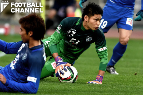 福岡の堅守を支えたGK中村航輔