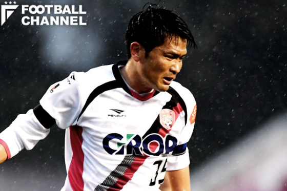 ファジアーノ岡山のキャプテンとしてプレーオフ決勝進出に貢献した岩政大樹