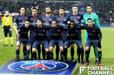 ニースとの首位決戦に臨んだパリ・サンジェルマンのスターティングイレブン