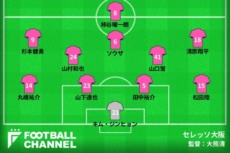 セレッソ大阪フォーメーション