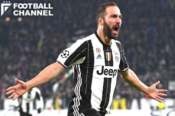 adidas　セリエA　ユベントス　ゴンサロ・イグアイン　ユニフォーム　サッカー 20170112_higuain_getty-560x373.jpg
