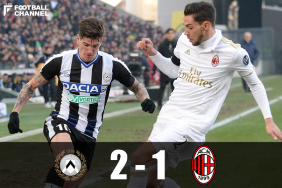 ウディネーゼ　ミラン