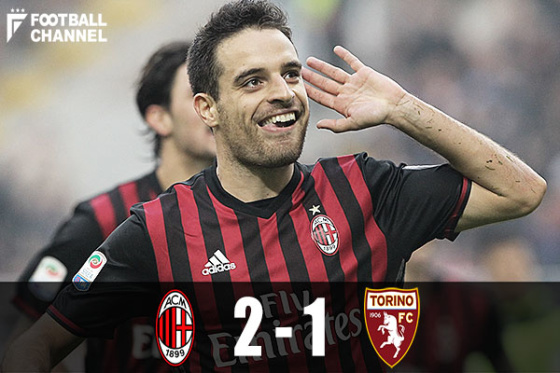 ゴールを決めたジャコモ・ボナベントゥーラ【写真：Getty Images】