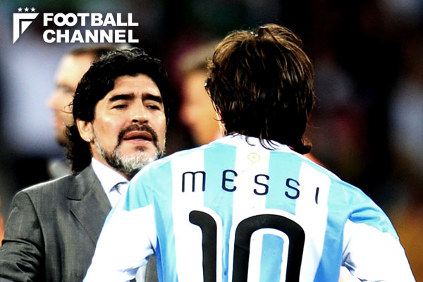 ディエゴ・マラドーナ、リオネル・メッシ