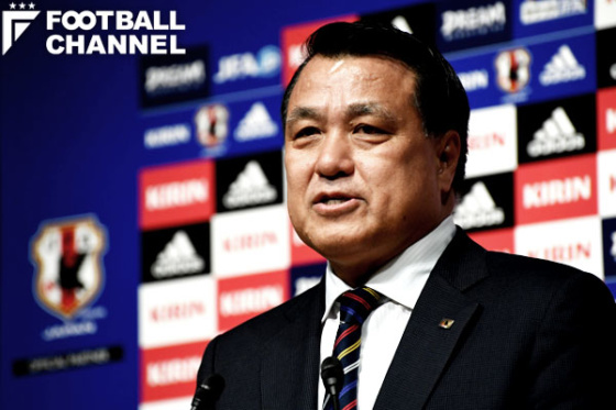 日本サッカー協会の田嶋幸三会長