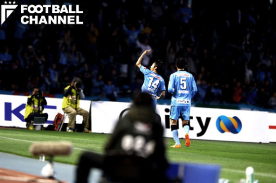 中村憲剛のゴールパフォーマンスは遠距離からの写真に