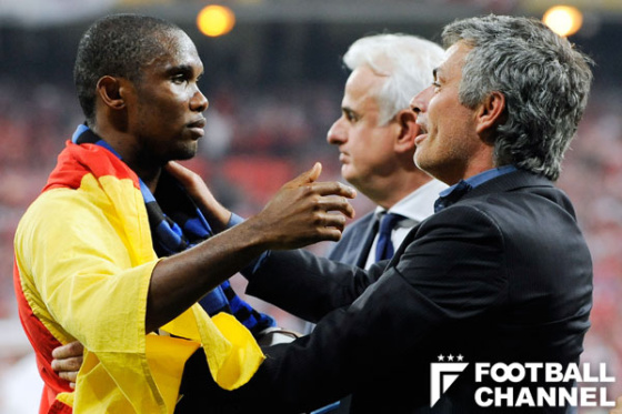 サミュエル・エトー　ジョゼ・モウリーニョ