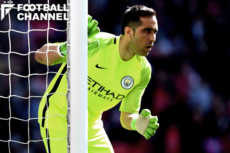 マンチェスター・シティに加入後、パフォーマンスが芳しくないクラウディオ・ブラーボ