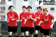 22日の練習に参加した選手たち。過密日程のU-20W杯ではチーム全員の力が必要になる