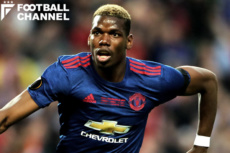 先制ゴールを決めたポール・ポグバ