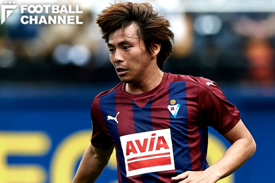 スペインのエイバルでプレーしている乾貴士