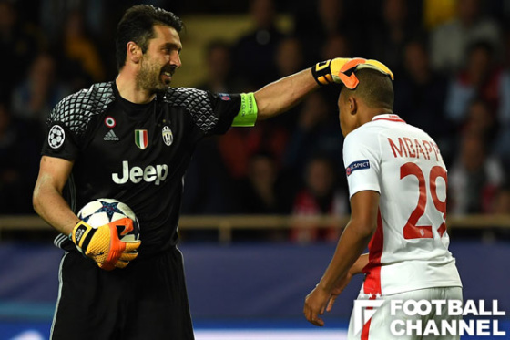 ジャンルイジ・ブッフォン　キリアン・ムバッペ