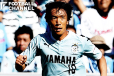 ジュビロ磐田のMF中村俊輔。肉離れからの早期復帰を果たし、存在感を見せつけた