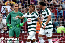 リーガ最終節では、優勝争いの渦中にいたバルサから2ゴールを奪った