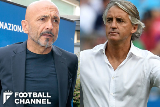 ルチアーノ・スパレッティ ロベルト・マンチーニ