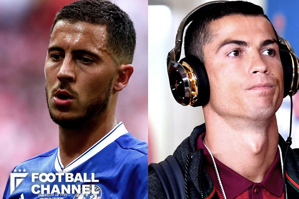 エデン・アザール、クリスティアーノ・ロナウド