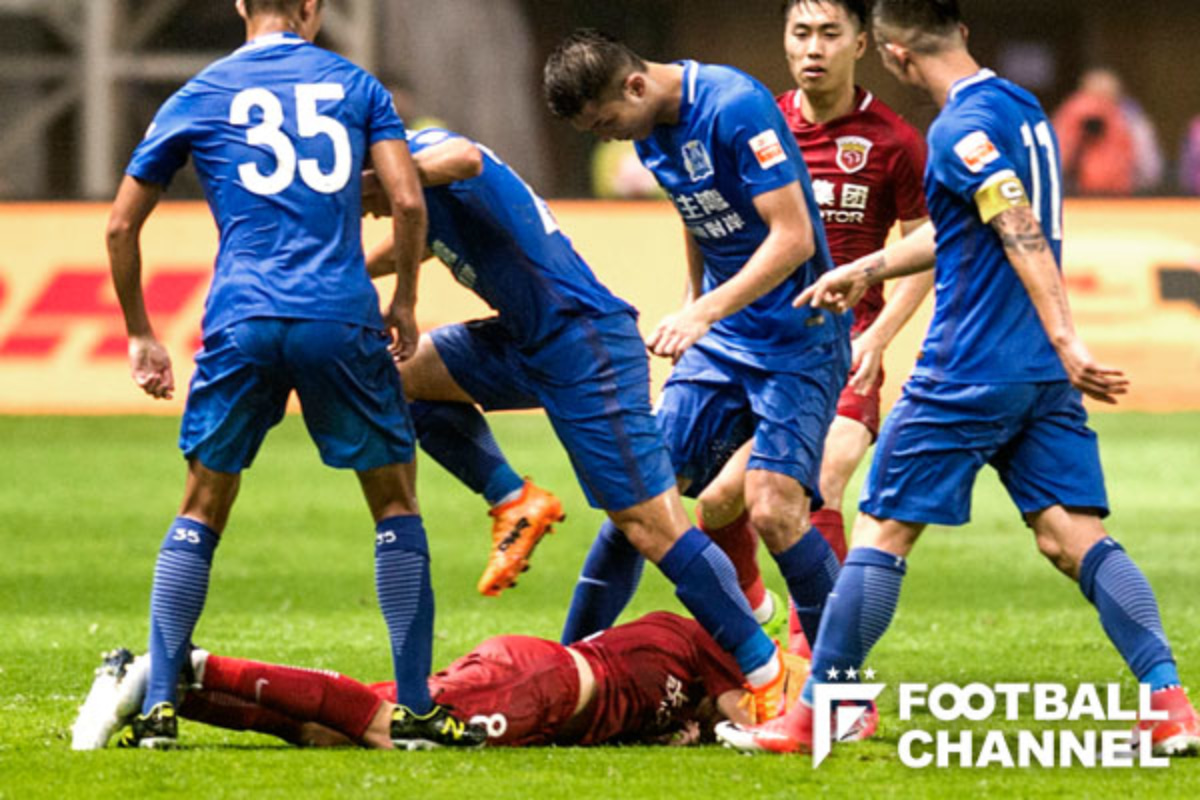 中国で乱闘引き起こしたオスカル 悪意を否定 普通のアクションだった フットボールチャンネル