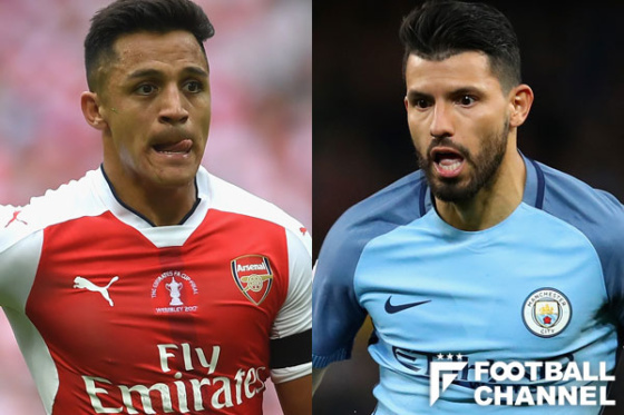 アレクシス・サンチェス　セルヒオ・アグエロ