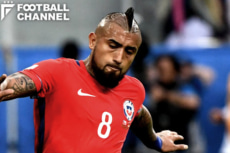 チリ代表のMFアルトゥーロ・ビダル