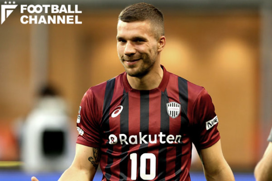 ヴィッセル神戸に加入したルーカス・ポドルスキ