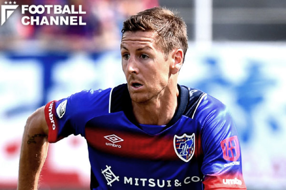 サンフレッチェ広島に加入したネイサン・バーンズ