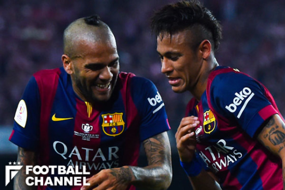 ダニエウ・アウベス　ネイマール