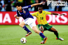 2010年南アフリカW杯初戦のカメルーン戦でアシストを記録した松井大輔