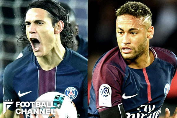 エディンソン・カバーニ、ネイマール