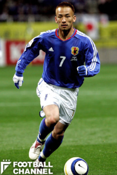 1年あまりの離脱を経て、最終予選途中で日本代表に復帰した中田英寿