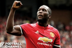 エバートンからマンチェスター・ユナイテッドに加入したロメル・ルカク