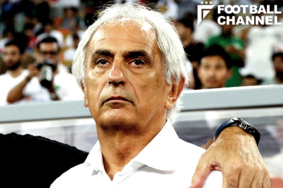 日本代表を率いるヴァイッド・ハリルホジッチ監督