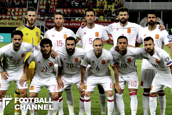 スペイン、大量8得点はアウェイでの「史上最多得点差勝利」。W杯出場へ