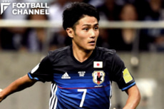 ロシアW杯最終予選初戦のUAE戦に出場も、ほろ苦い代表デビューとなった。この2016年9月シリーズ以降、ハリルジャパンに大島は招集されていない