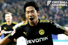 今季初ゴールを決めた香川真司