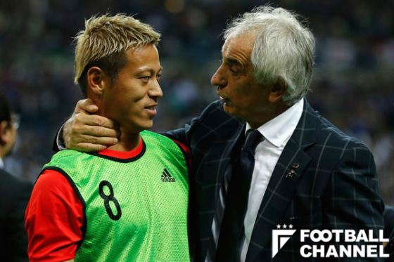 本田圭佑　ヴァイッド・ハリルホジッチ