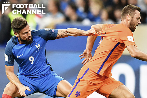 フランス代表とオランダ代表