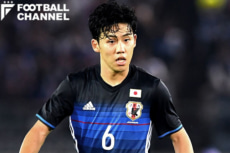 ハイチ戦でアンカーの位置に入った遠藤航。クラブで中盤を務めていない「ブランク」の影響もあるのか悔しさの残るパフォーマンスとなった