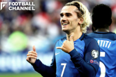 ベラルーシ戦で先制ゴールを決めたFWアントワーヌ・グリーズマン