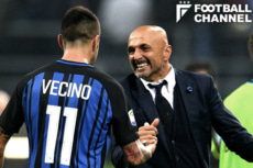 インテルを率いるルチアーノ・スパレッティ監督。細かな戦術的駆け引きでダービーを制した