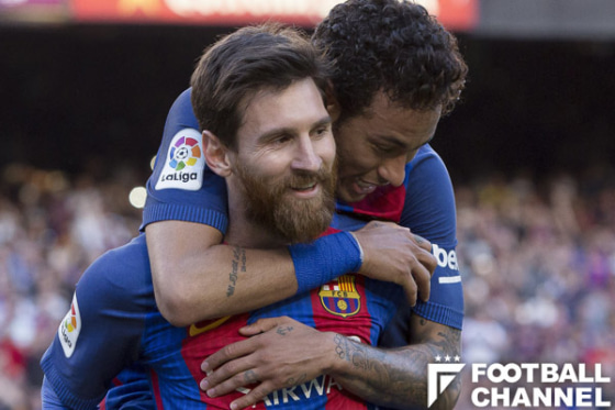 リオネル・メッシ　ネイマール