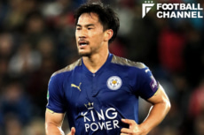 レスターに所属する岡崎慎司