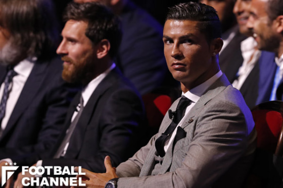 リオネル・メッシ　クリスティアーノ・ロナウド