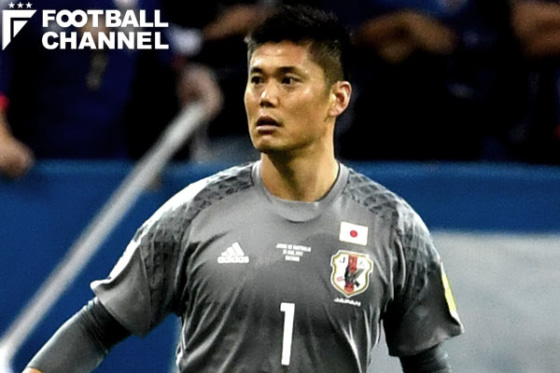 メスでプレーするGK川島永嗣