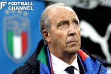 イタリア代表のジャンピエロ・ヴェントゥーラ監督。試合前にはファンから大ブーイングを受けた