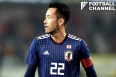 ベルギー戦ではキャプテンマークを巻いた吉田麻也【写真：田中伸弥】