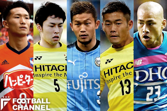 左から小泉慶、中山雄太、奈良竜樹、小池龍太、吉田豊