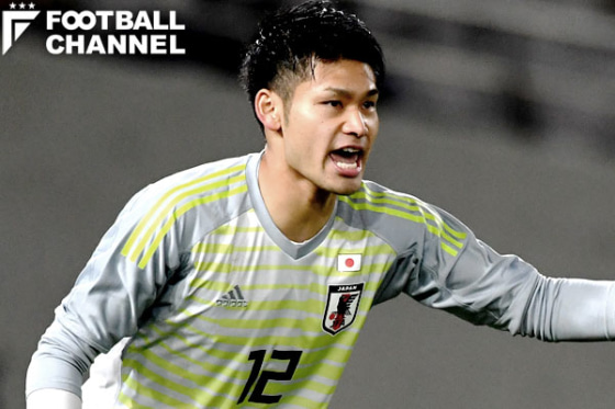 日本代表デビュー戦ながら好プレーを見せたGK中村航輔